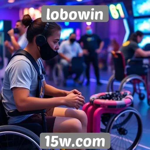 Acessibilidade no lobowin para jogadores com deficiência